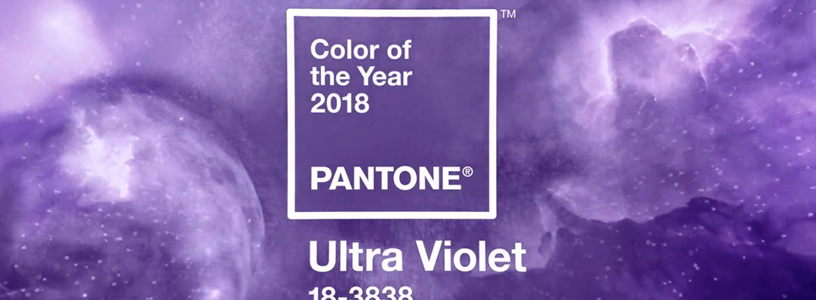 Color PANTONE 2018: Ultra Violet