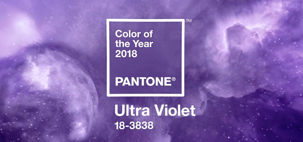 Color PANTONE 2018: Ultra Violet