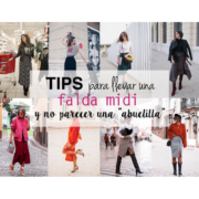 Tips para llevar una falda midi