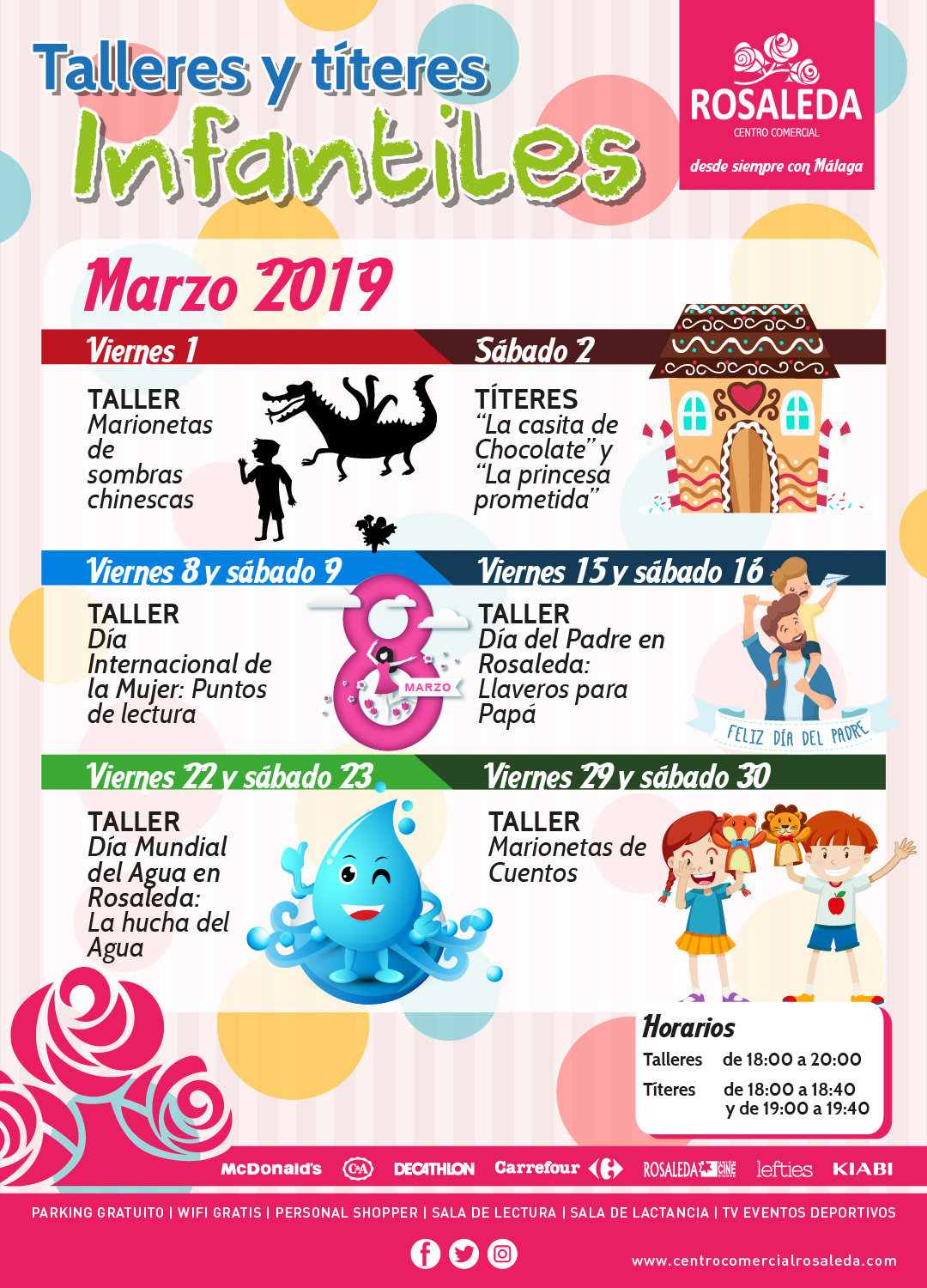 Talleres infantiles (marzo 2019)