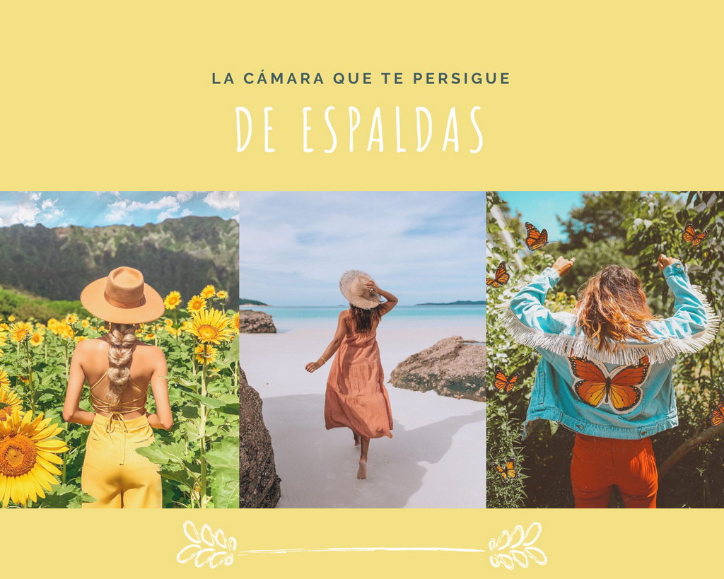 de espaldas