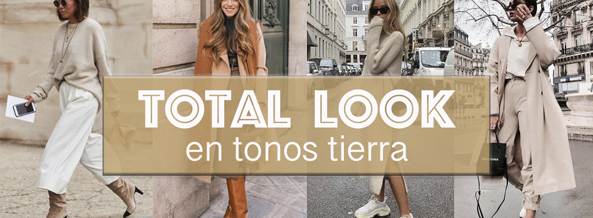 TOTAL LOOK en tonos tierra