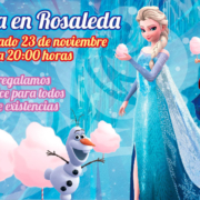 Elsa y Anna en Rosaleda