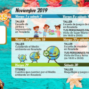 Talleres y títeres infantiles (noviembre)