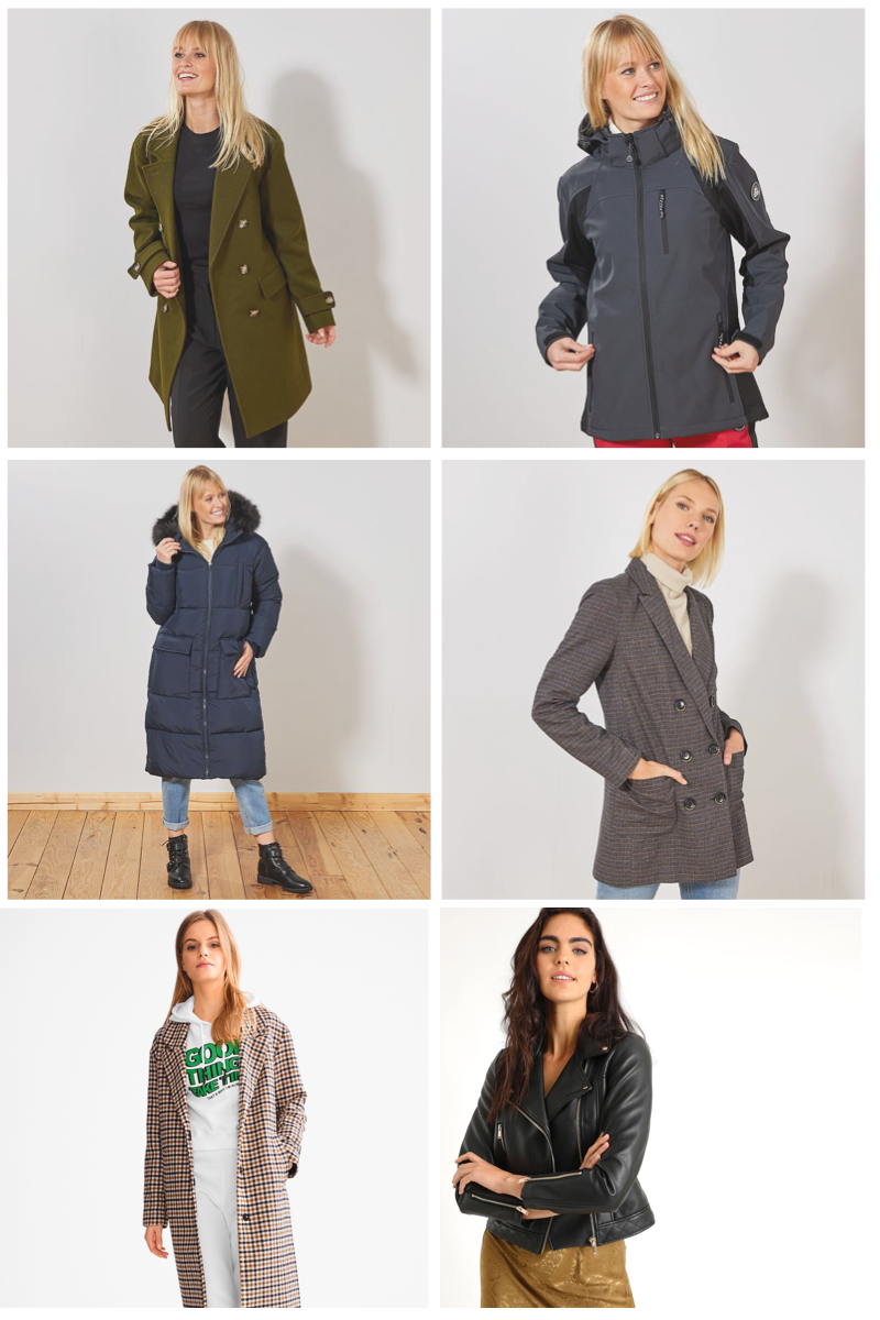 Rebajas Anoraks para mujer - verde - Kiabi