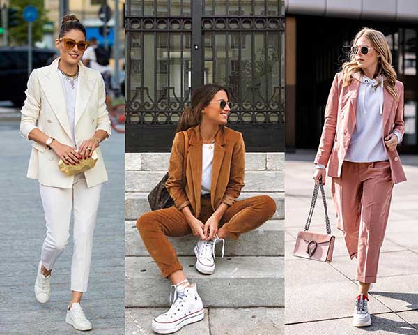 Llevar zapatillas con tus looks preferidos