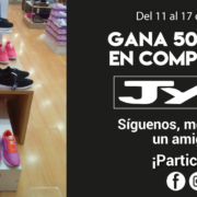 Gana 50 euros en compras en JYN