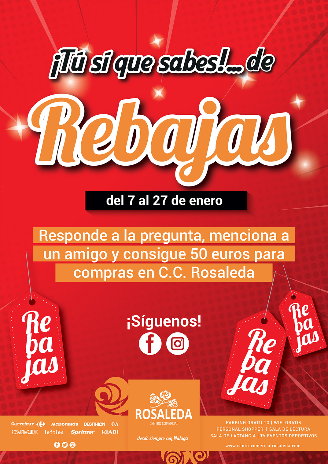 Tú sí que sabes de rebajas