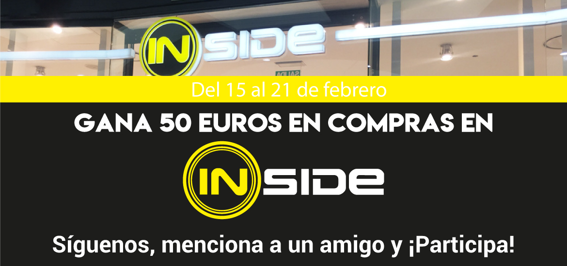 Gana 50 euros en Inside