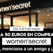 Gana 50 euros en compras en Women'secret