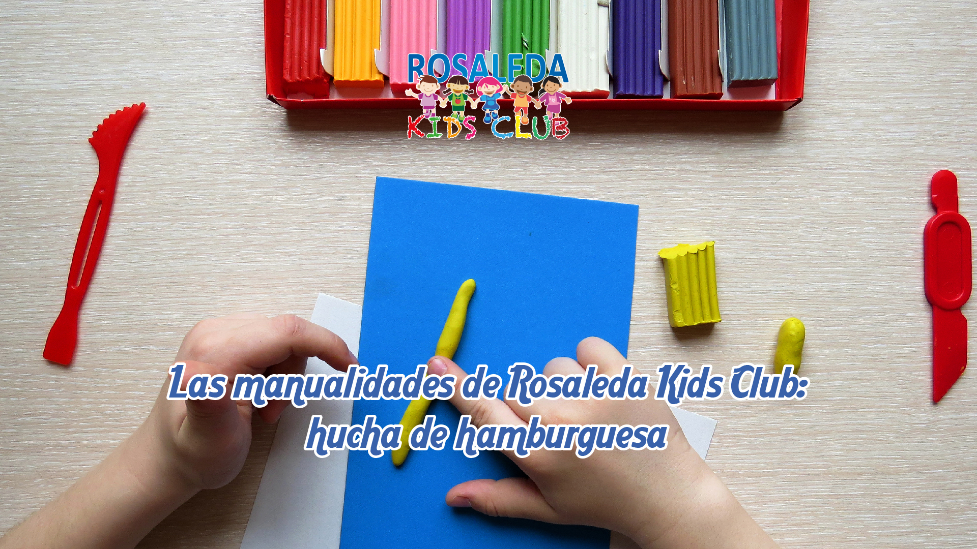 Las manualidades de Rosaleda Kids Club: hucha de hamburguesa