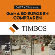 Gana 50 euros en compras en Timbos