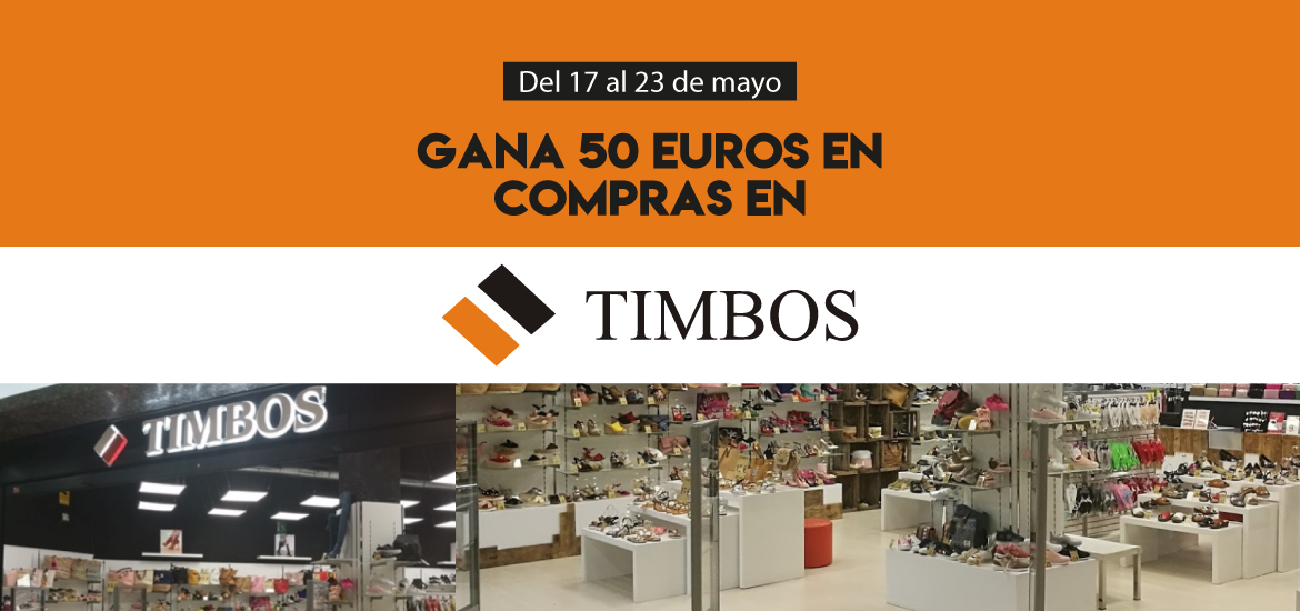 Gana 50 euros en compras en Timbos