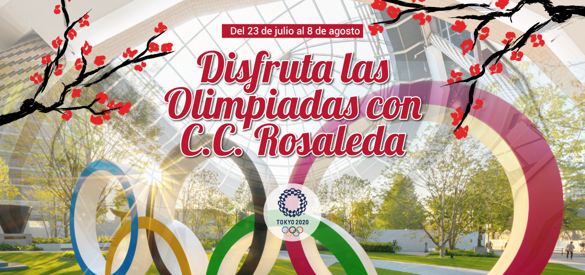 Disfrutas las Olimpiadas con CC Rosaleda