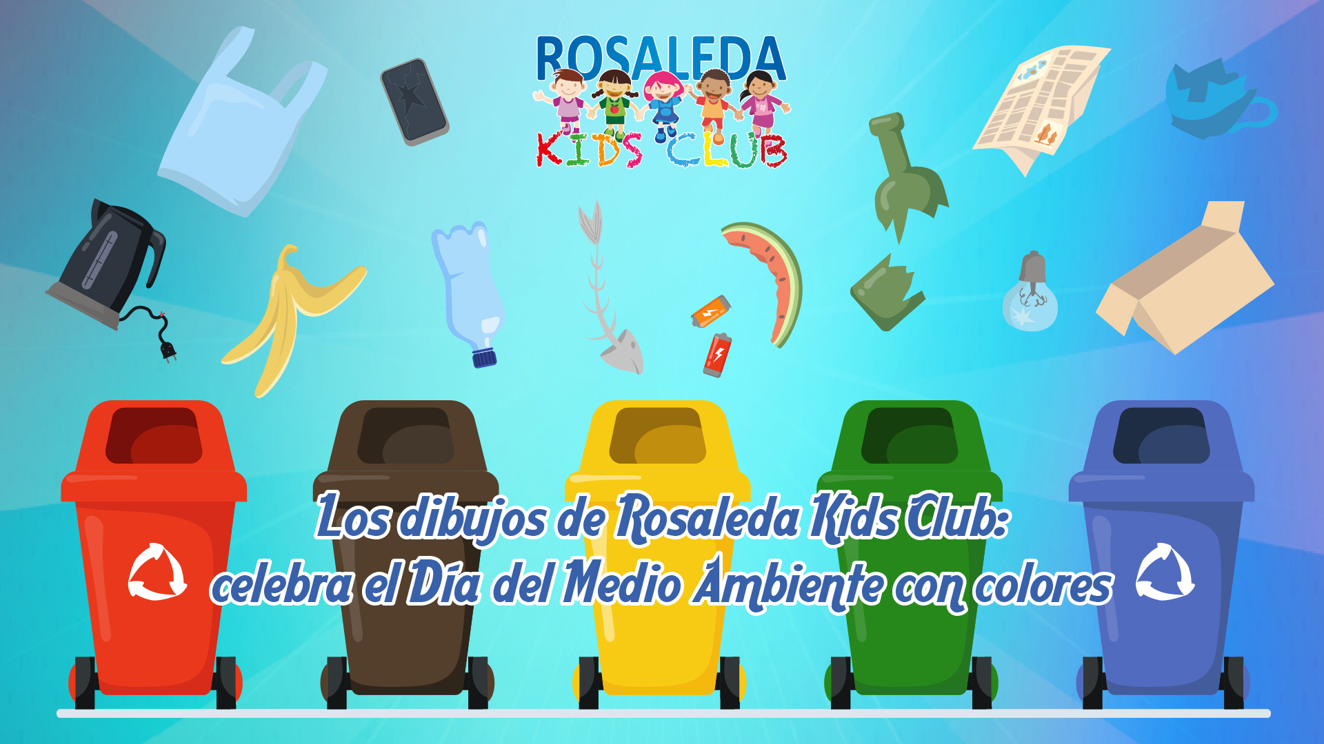 Los dibujos de Rosaleda Kids Club: celebra el Día del Medio Ambiente con colores