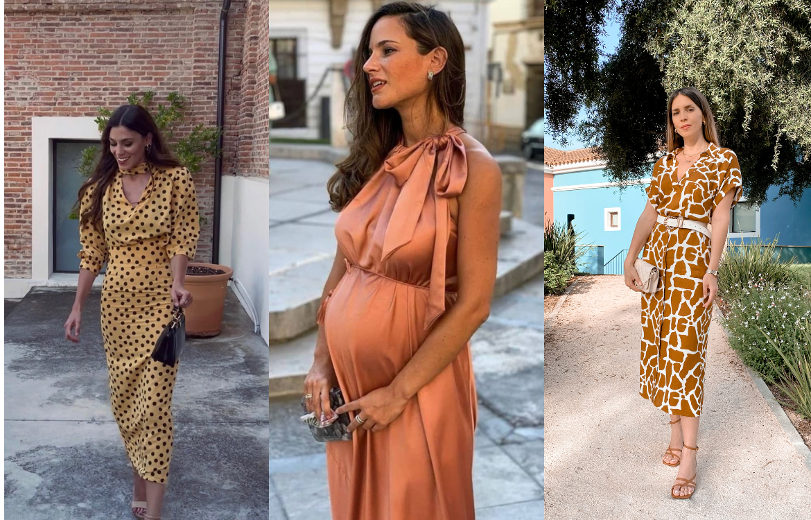 Los looks de invitadas de boda y comunión de las instagramers famosas