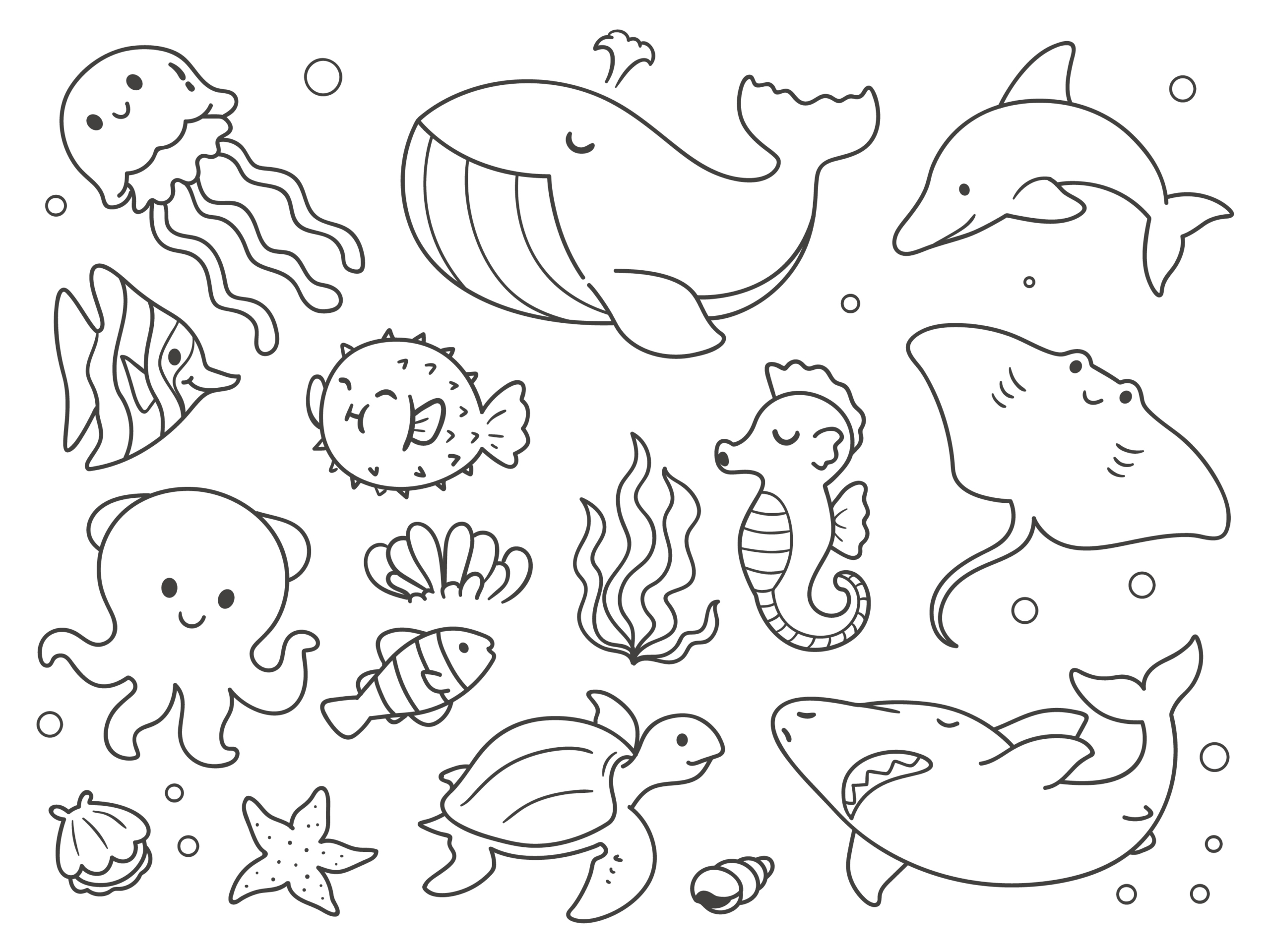 Los dibujos de Rosaleda Kids Club: bajo el mar