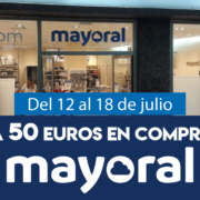 Gana 50 euros en compras en Mayoral