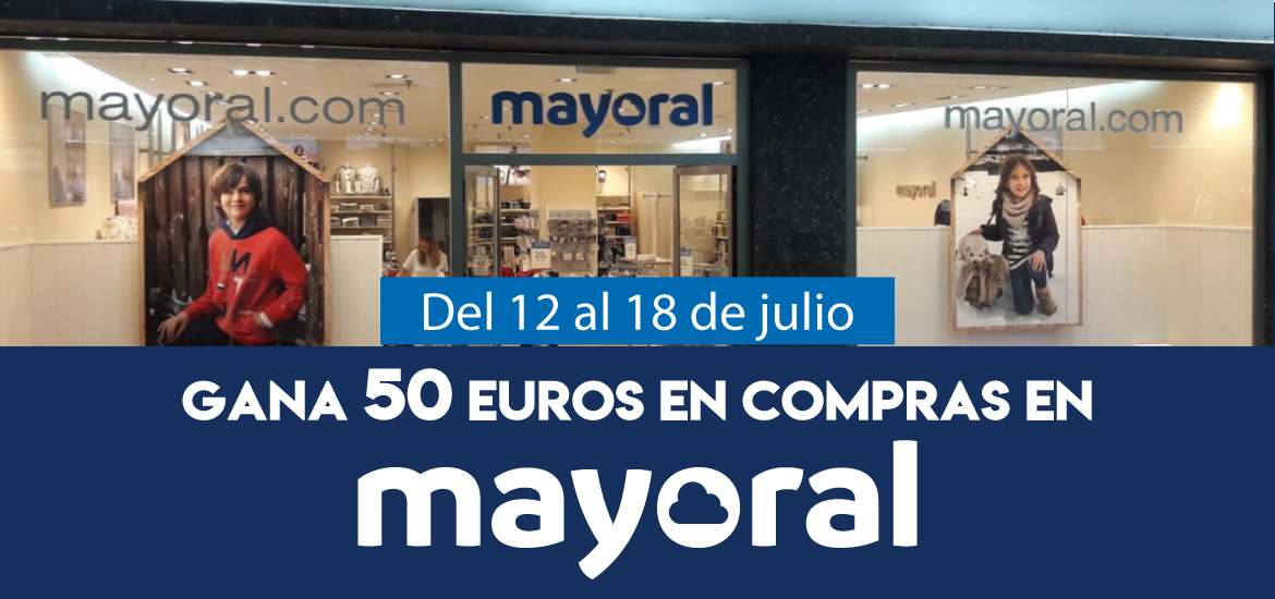 Gana 50 euros en compras en Mayoral