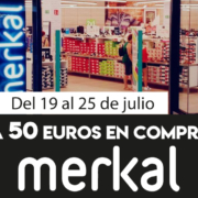Gana 50 euros en compras en Merkal
