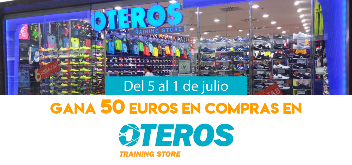 Gana 50 euros en compras en Oteros