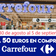 Gana 50 euros en compras en Carrefour