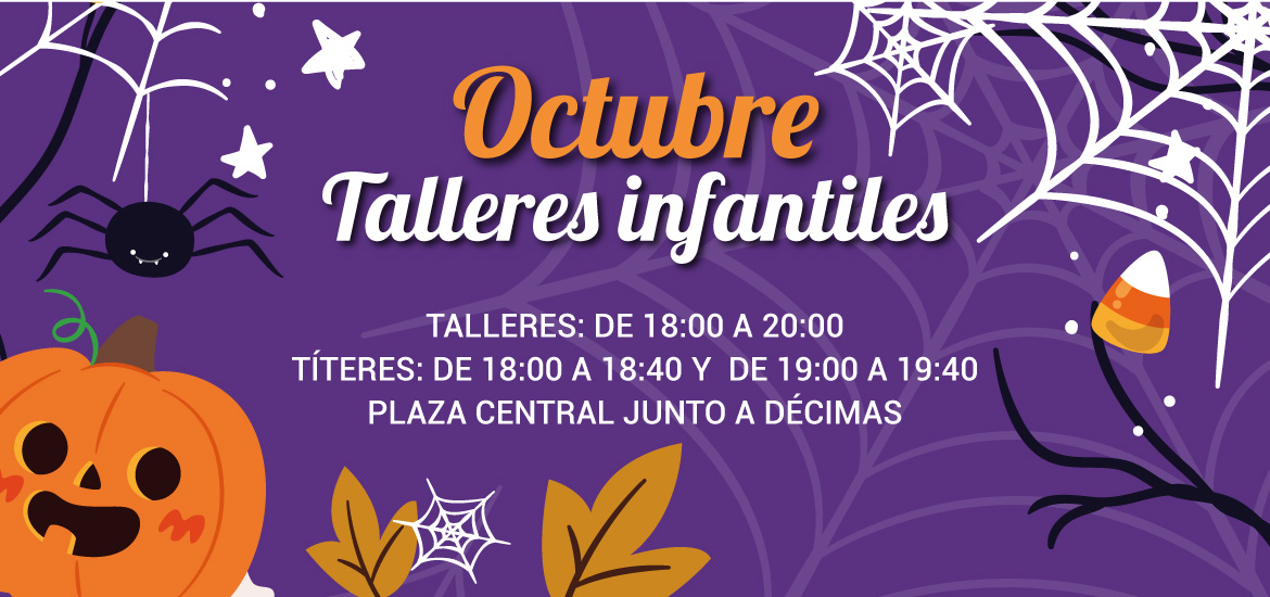 Talleres infantiles de octubre