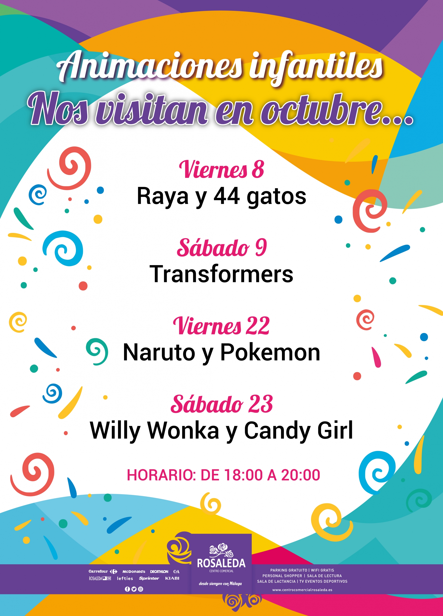 Animaciones infantiles de octubre