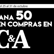 Gana 50 euros en compras en C&A