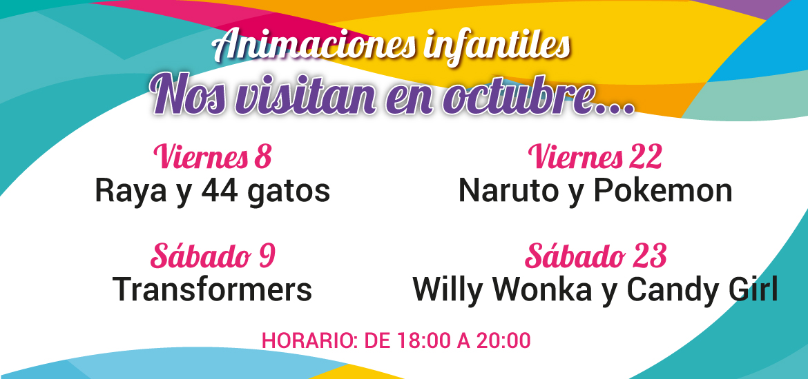 Animaciones infantiles de octubre