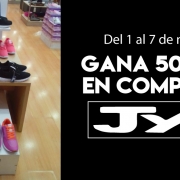 Gana 50 euros en compras en JYN