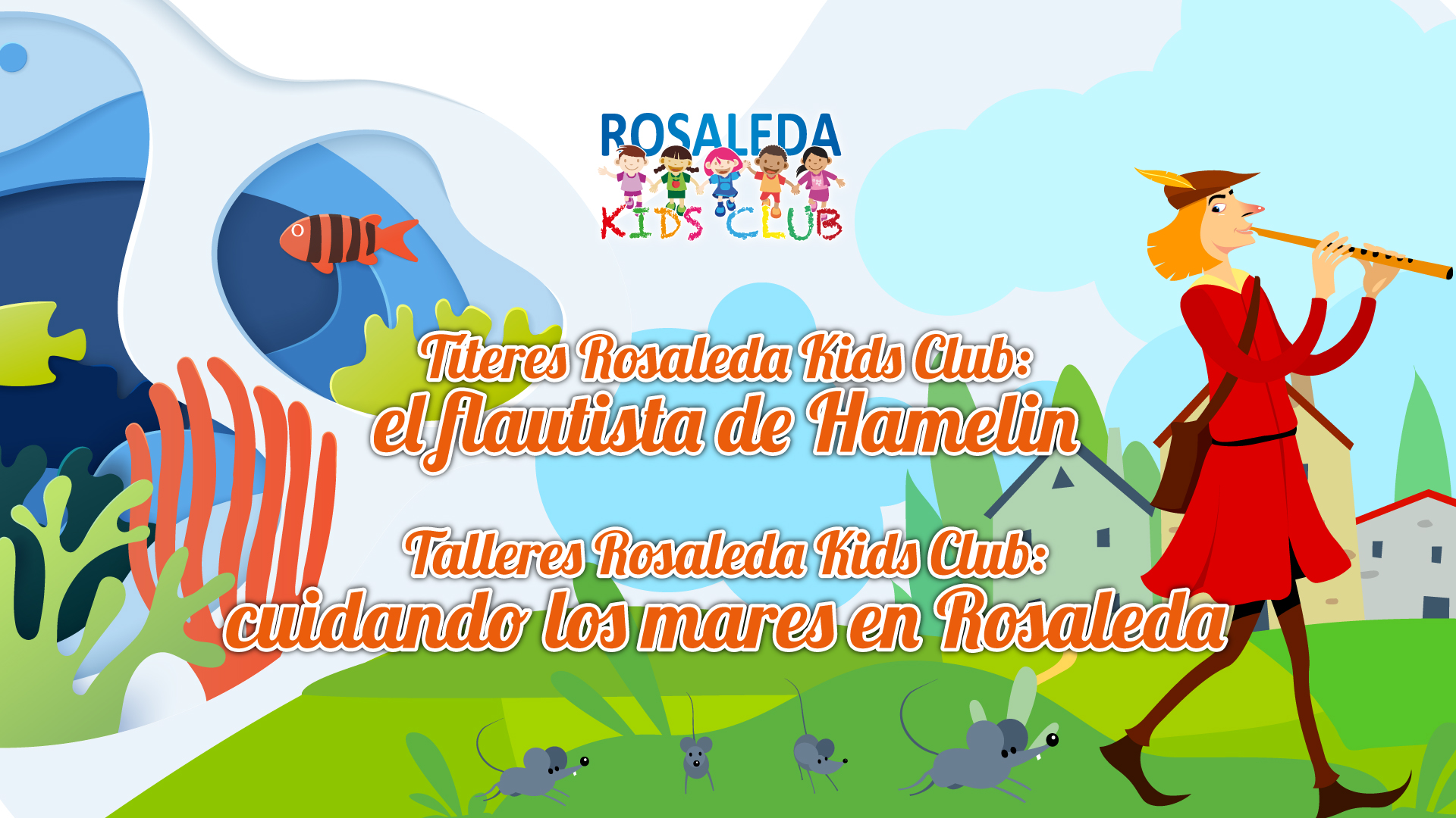 Las talleres de Rosaleda Kids Club: títeres y manualidades