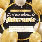 ¡Tú sí que sabes de... Aniversario!