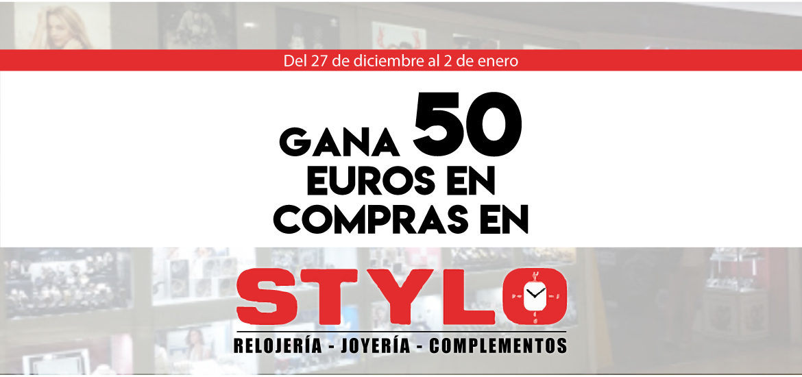 Gana 50 euros en compras en Stylo