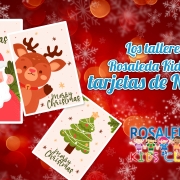 Las talleres de Rosaleda Kids Club: tarjetas de Navidad