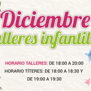 Talleres infantiles de diciembre