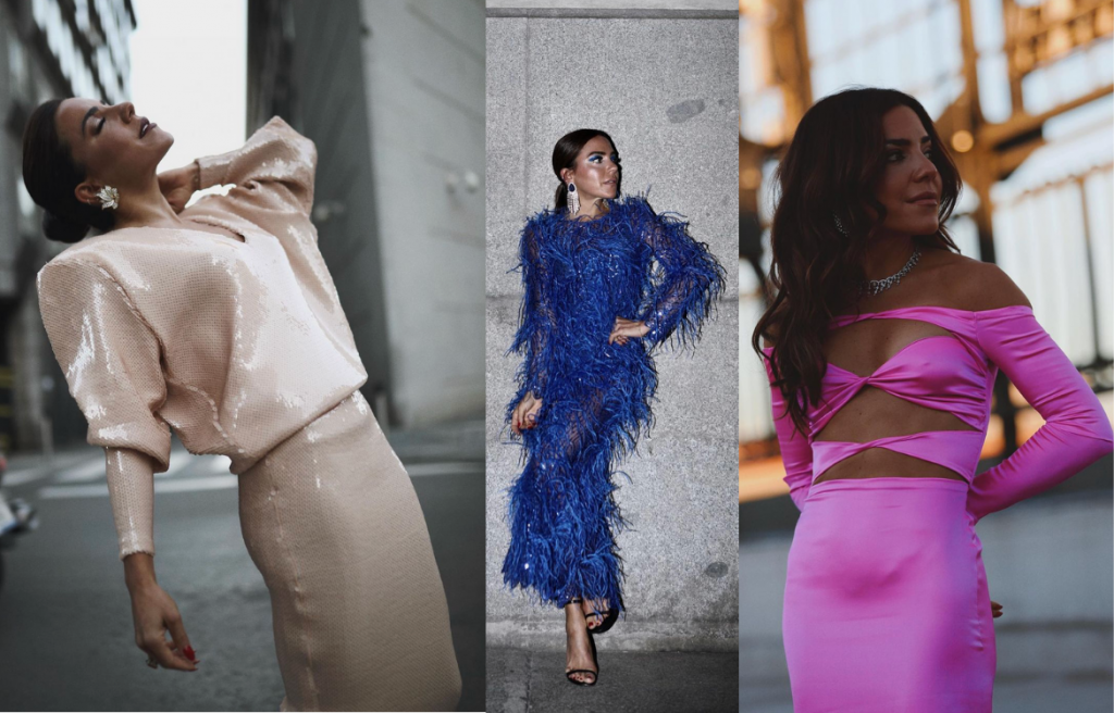 Looks de fiesta de influencers españolas