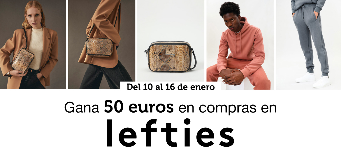 Sorteamos 50 euros en compras en Lefties