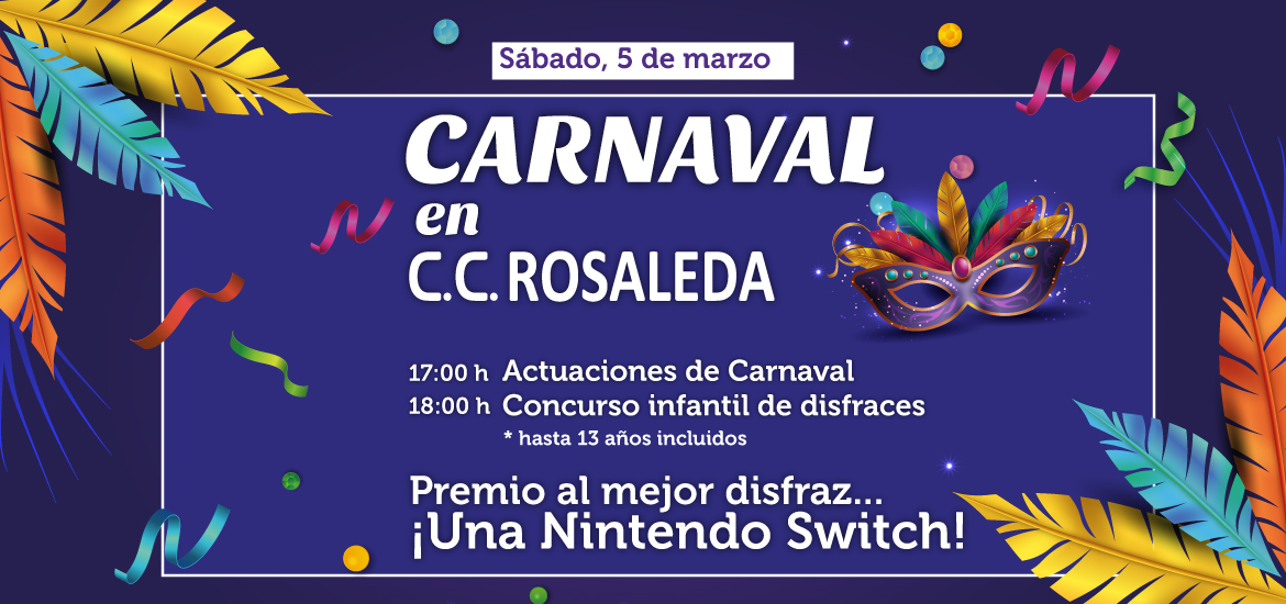 Carnaval en Centro Comercial Rosaleda