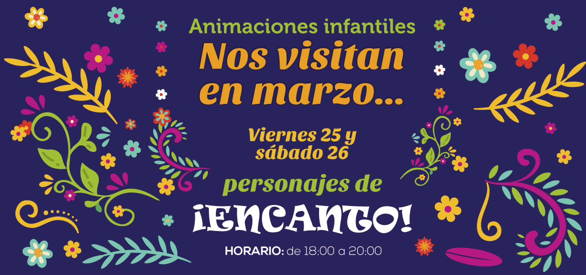 Animaciones infantiles de marzo