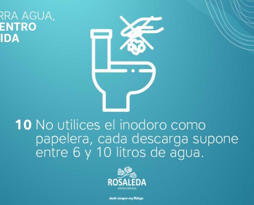 Ahorra agua, es centro de vida