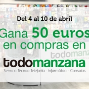 Sorteamos 50 euros en compras en Todomanzana