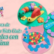 Los talleres de Rosaleda Kids Club: animales con plastilina