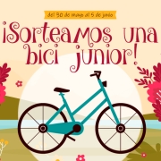 ¡Sorteamos una bici junior!