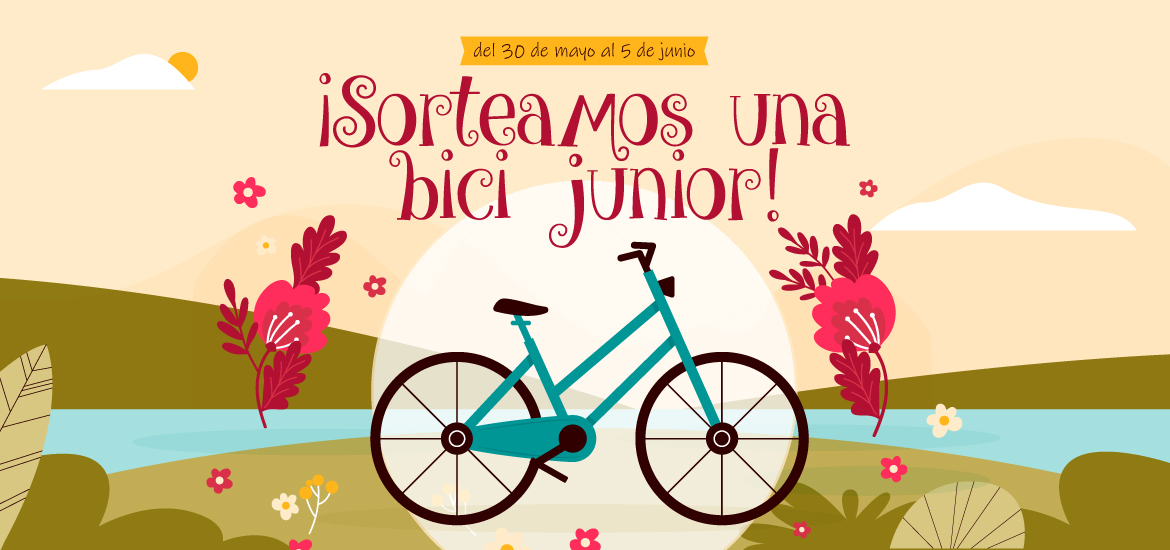 ¡Sorteamos una bici junior!