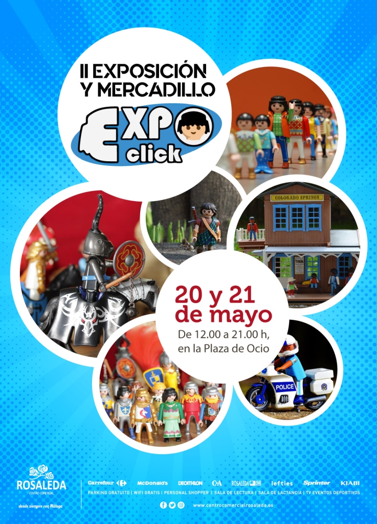 Expoclick en CC Rosaleda