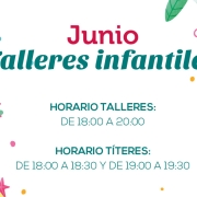 Talleres infantiles de junio