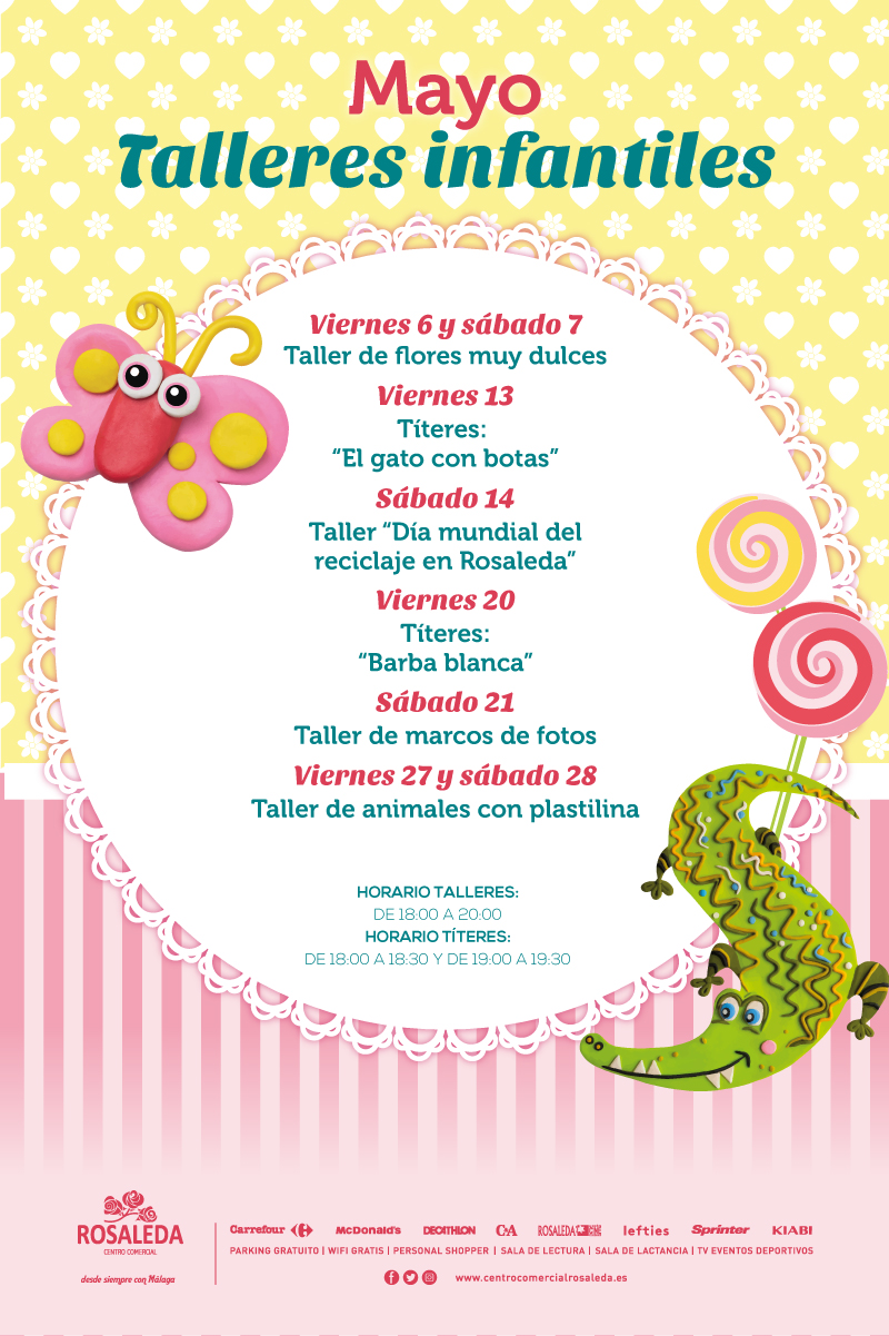 Talleres infantiles de mayo