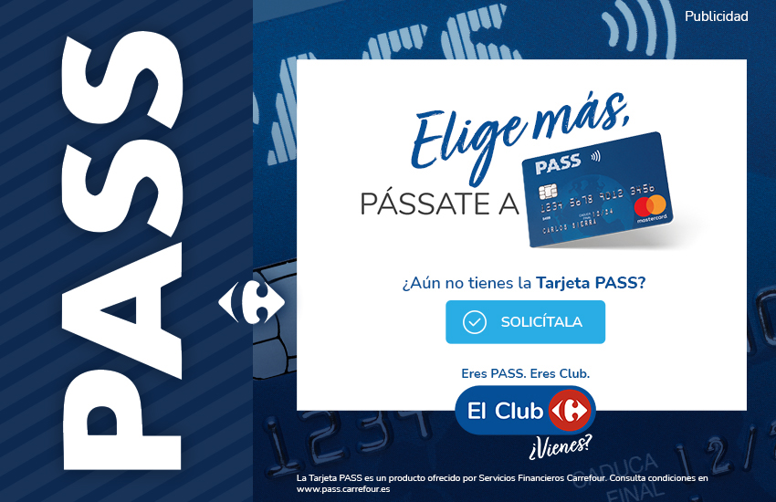 PÁSATE A TARJETA CARREFOUR PASS