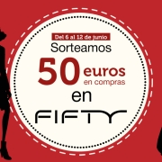 Sorteamos 50 euros en compras en Fifty Factory